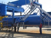 Montagem de Portico de Contentores